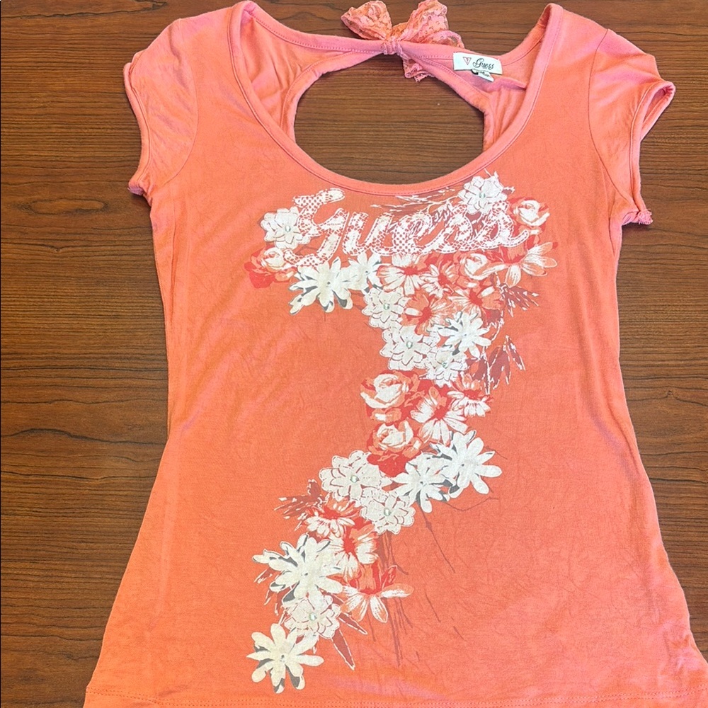 Guess Coral Top